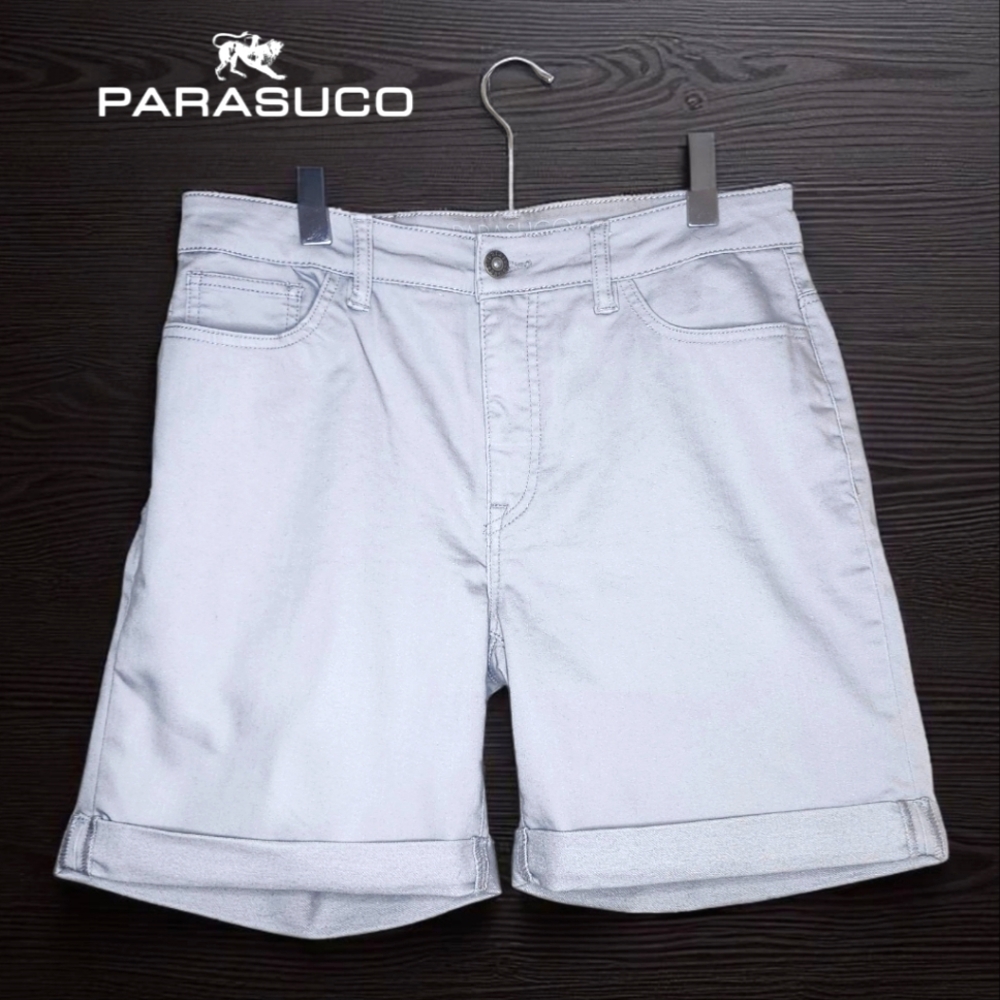 🆕️ PARASUCO Gray Bermuda Shorts - 12 - Picture 2 of 6